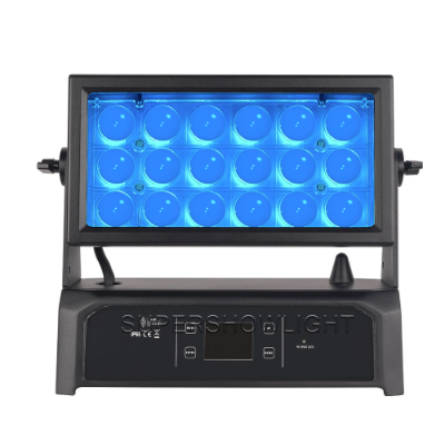 18x15W 4 IN 1 RDM Wireless Outdoor SGM P2 Wall Washer Zoom - 副本