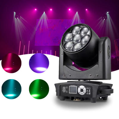  7x40W Mini Zoom Wash Led Moving Head