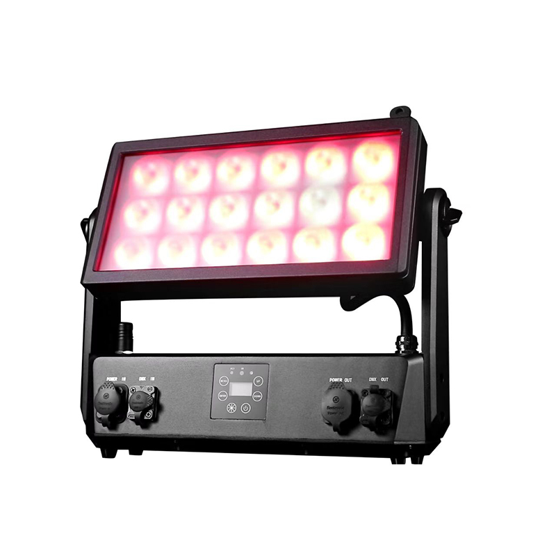 IP65 18x20w Rgbwa Uv 6 in 1 Battery Powered Light