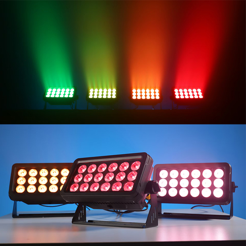 18X20 Watt RGBW IP65 Led Wash Flood Light