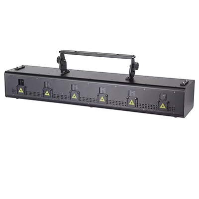 6 Head 6x3W RGB Laser Light