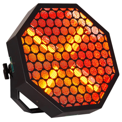 Stage Light Vintage Style Decorative Lighting 4*60W 2000K WW +64*3W RGB Led Octagonal Retro Lighting for Party Event Club